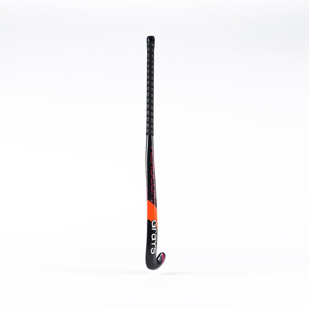 HAAC25Composite Sticks AC800 Jumbow-S Stick Black Red, Back Right