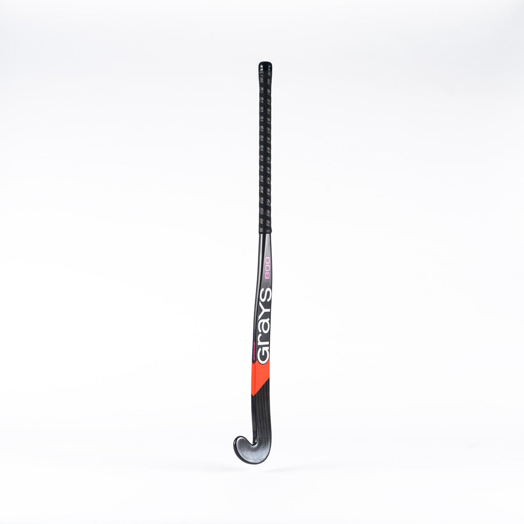 HAAC25Composite Sticks AC800 Jumbow-S Stick Black Red, Face Right