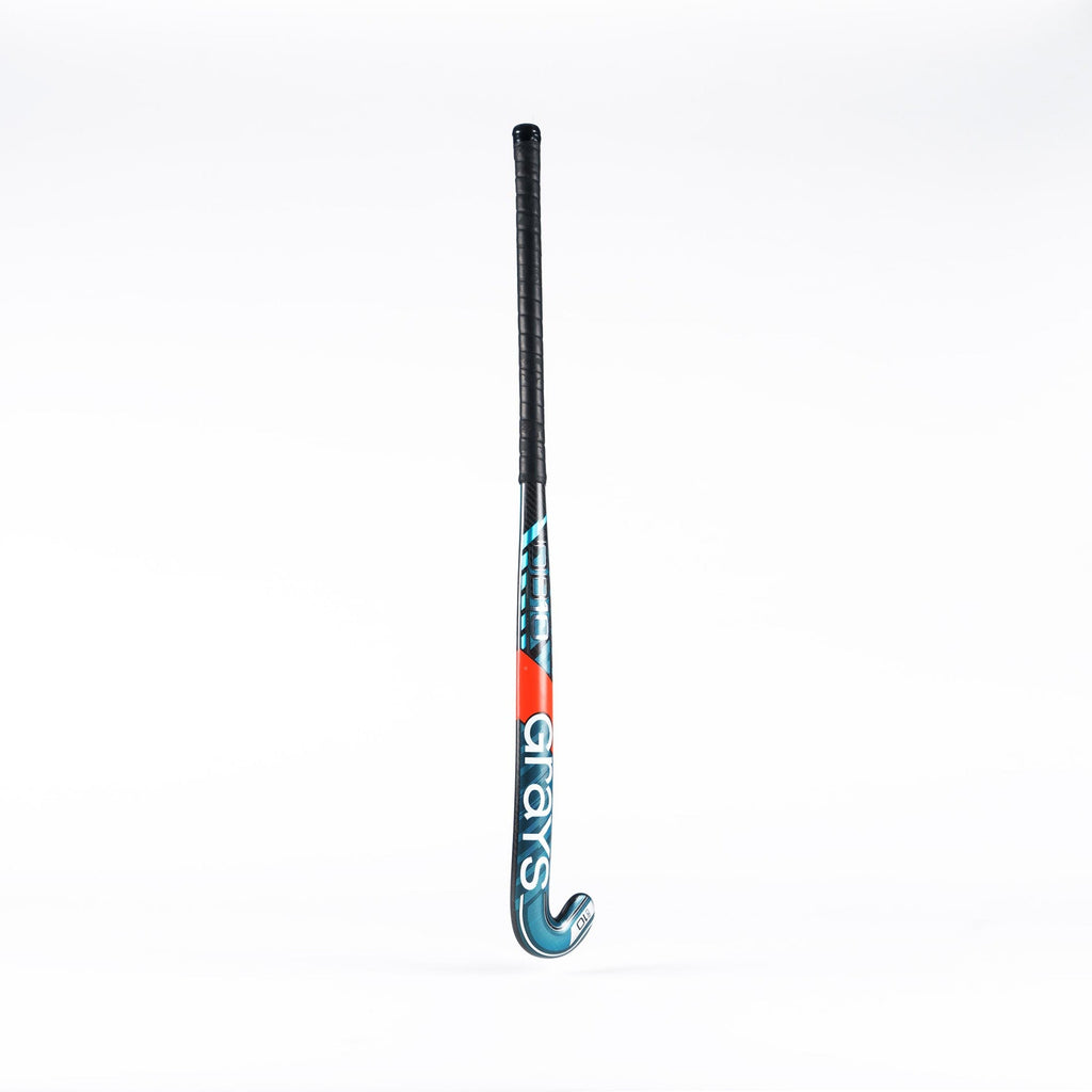 HABB25Composite Sticks Dynabow 10 MC Black Blue, Back Right