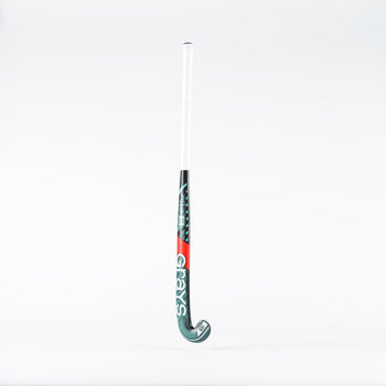 HABD25Composite Sticks Dynabow 8 MC Black Aqua, Back Left