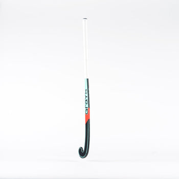 HABD25Composite Sticks Dynabow 8 MC Black Aqua, Face Left