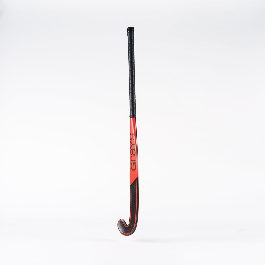 HABF25Composite Sticks Dynabow 7+ MC Black Orange, Face Left