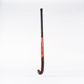 HABF25Composite Sticks Dynabow 7+ MC Black Orange, Face Left