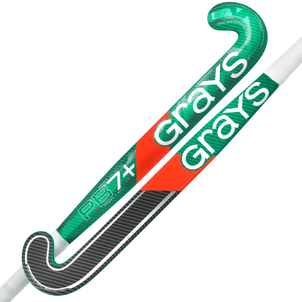 HACC26Composite Sticks PB7+ Probow Plus Hockey Stick Carribean Green & Silver