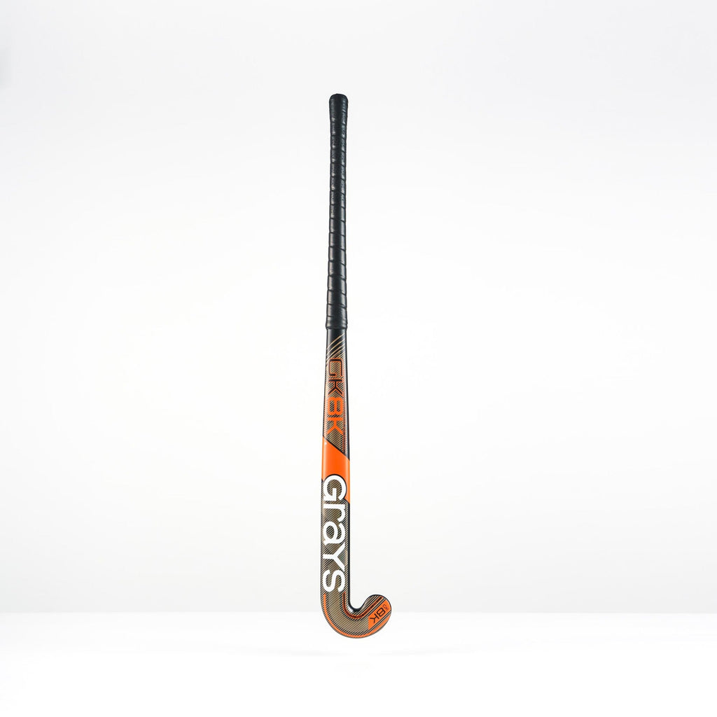HAIL25Composite Sticks GK8K Elite Mettalic Black Fluoro Orange, Back