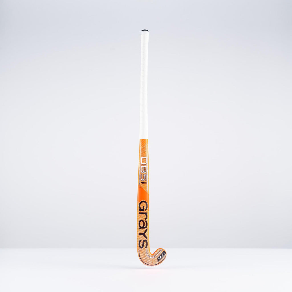 HBAP25Wooden Sticks DB5i Dynabow Wood Hybrid Indoor Hockey Stick Orange & White Back