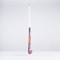 HBAU25Wooden Sticks DB1i Dynabow Wood Hybrid Indoor Hockey Stick Dark Navy & Pink Back Angle