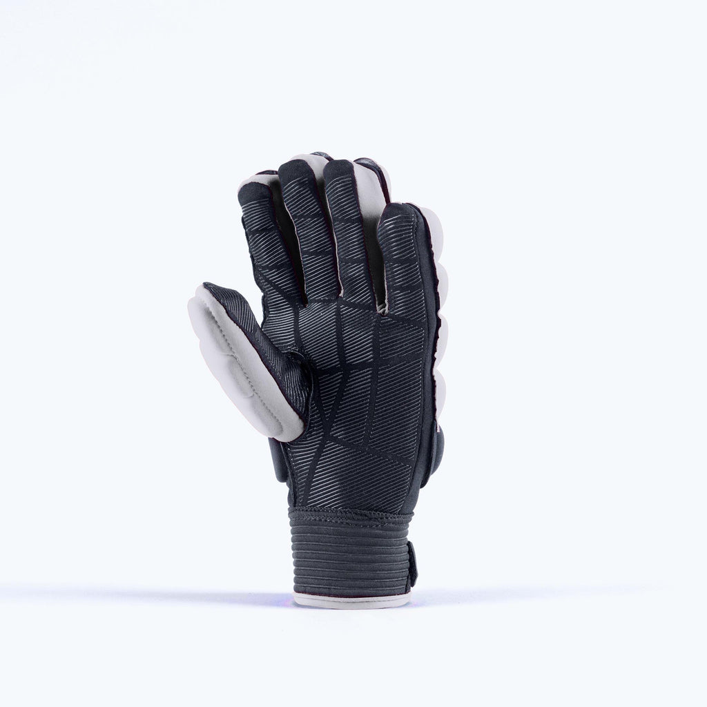 HGFA26Gloves Apex Full Hockey Glove White, Palm