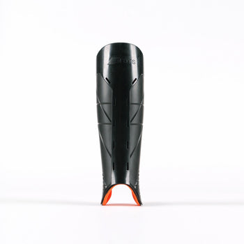 HLAA22Shinguards G900 Shinguard Black Orange Front