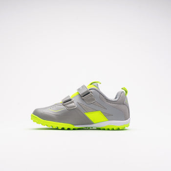 HSEF24Shoes Grey F Yellow Mini Hockey Shoe, Instep