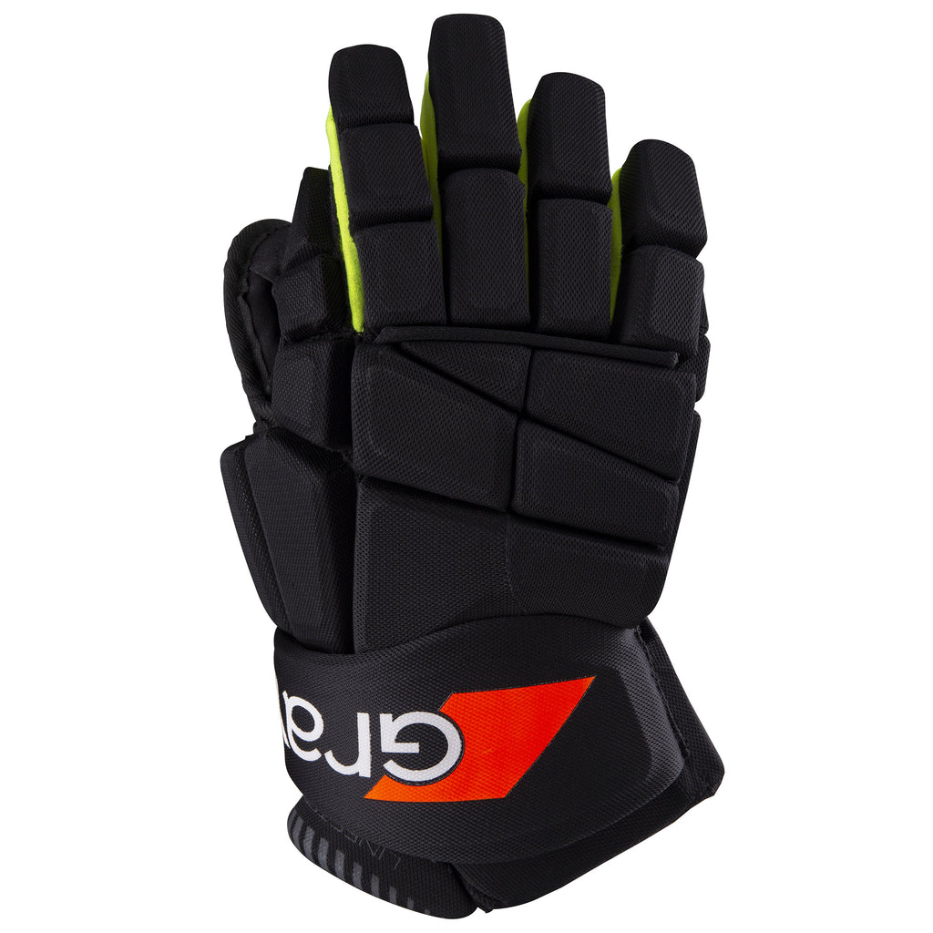 2600 HGAA19 6210452 Glove Linestopper Black Fluo Yellow, Back