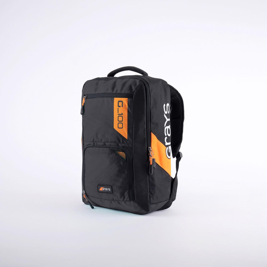 HHIA22Bags Rucksack G100 Black Orange Front